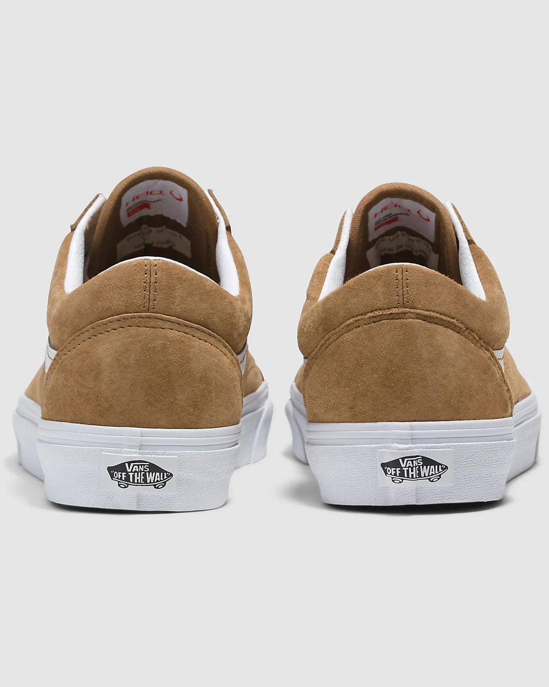 Vans Old Skool Pig Suede in Tobacco Brown FallenFront