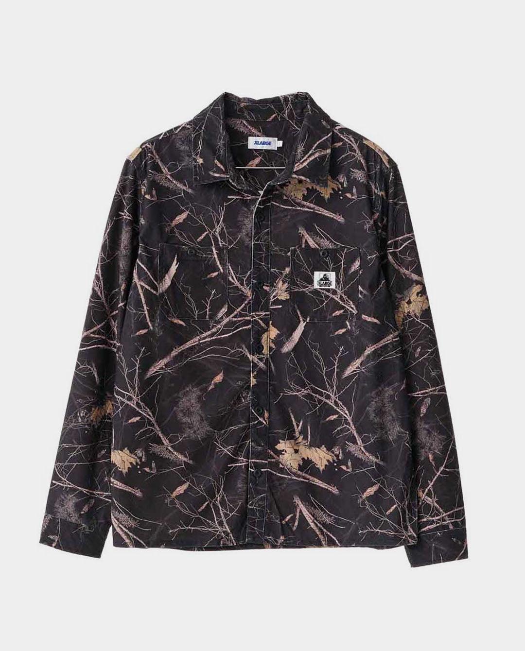 XLarge - Cord Authentic Work Shirt - Camo Shirts Xlarge   