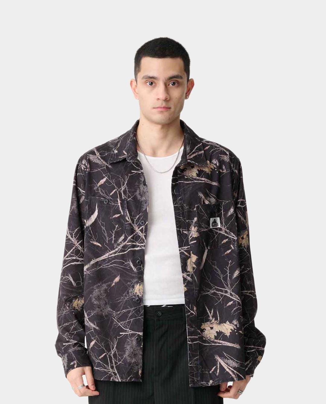 XLarge - Cord Authentic Work Shirt - Camo Shirts Xlarge   