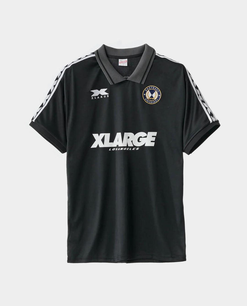 XLarge Football Shirt in Black | FallenFront | Afterpay