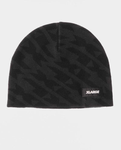 XLarge - XL Skull Cap Beanie - Black Beanie Xlarge   