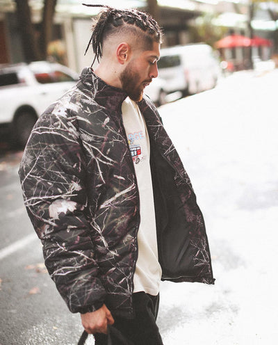 XLarge - Wave Dye Puffa - Camo Jackets Xlarge   
