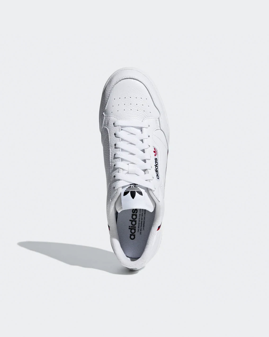 Adidas Originals - Continental 80  - White/Scarlet/Collegiate Navy