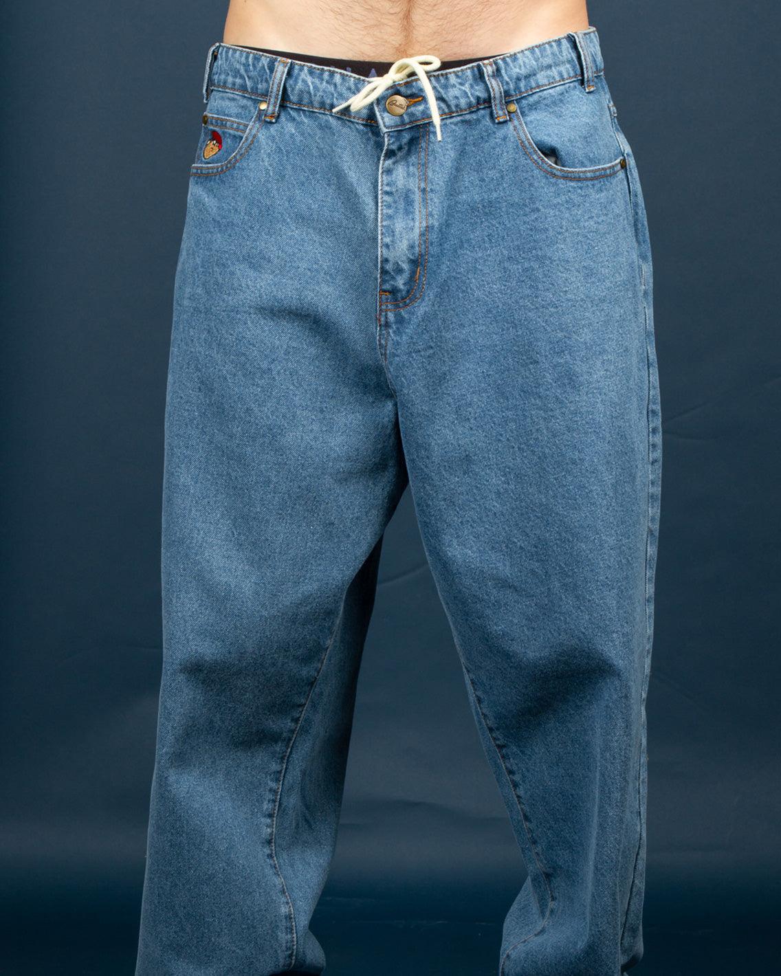 Butter Goods  - Santosuosso Denim Pants - Washed Indigo Pants Butter Goods   