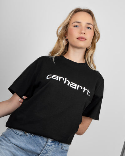 Carhartt - Script T-Shirt - Black / White
