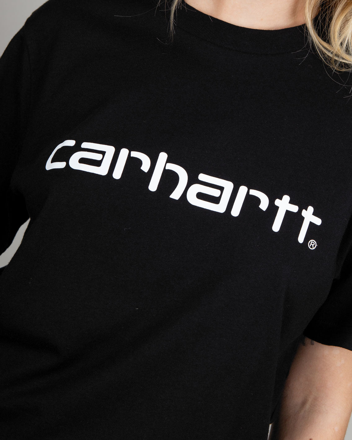 Carhartt - Script T-Shirt - Black / White