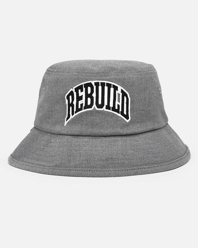 HUF - Destroy Rebuild Bucket Hat - Athletic Grey