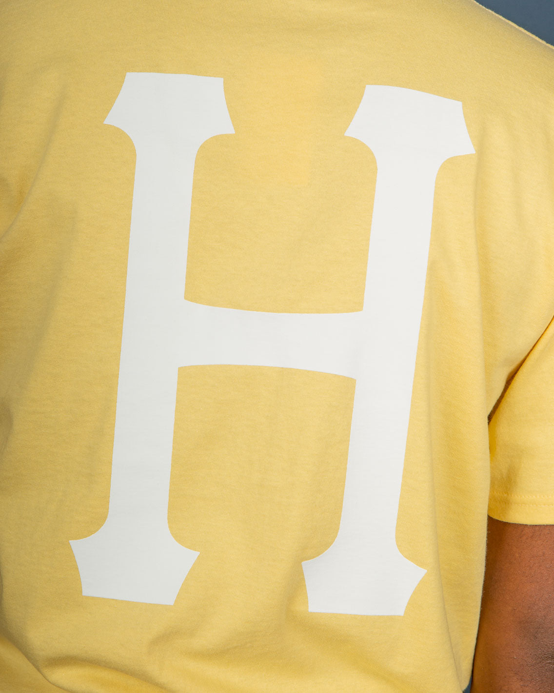 HUF - Essentials Classic H Tee - Washed Yellow
