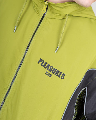 HUF x Pleasures - Darton Track Jacket - Green