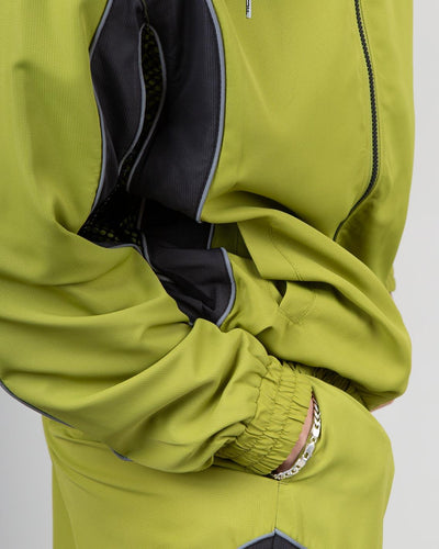 HUF x Pleasures - Darton Track Jacket - Green