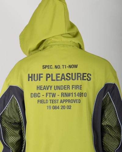 HUF x Pleasures - Darton Track Jacket - Green