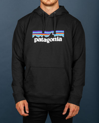 Patagonia P6 Logo Uprisal Hoody Black