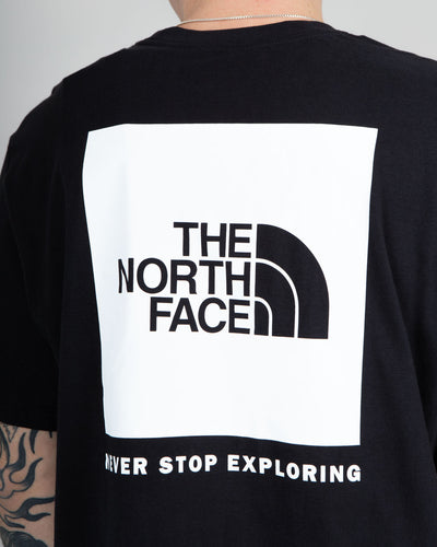 The North Face - Short Sleeve Box NSE Tee - TNF Black / TNF White