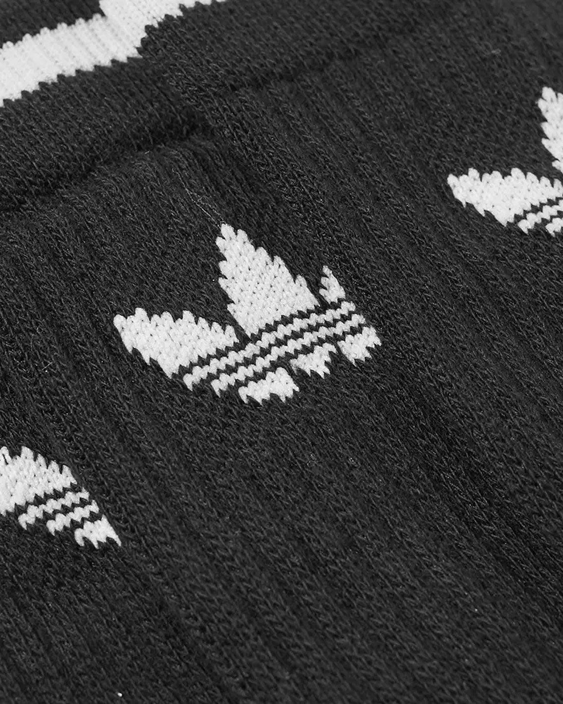 Adidas Originals - Mid Cut Crew Sock 3PK - Black / White Socks Adidas Originals   