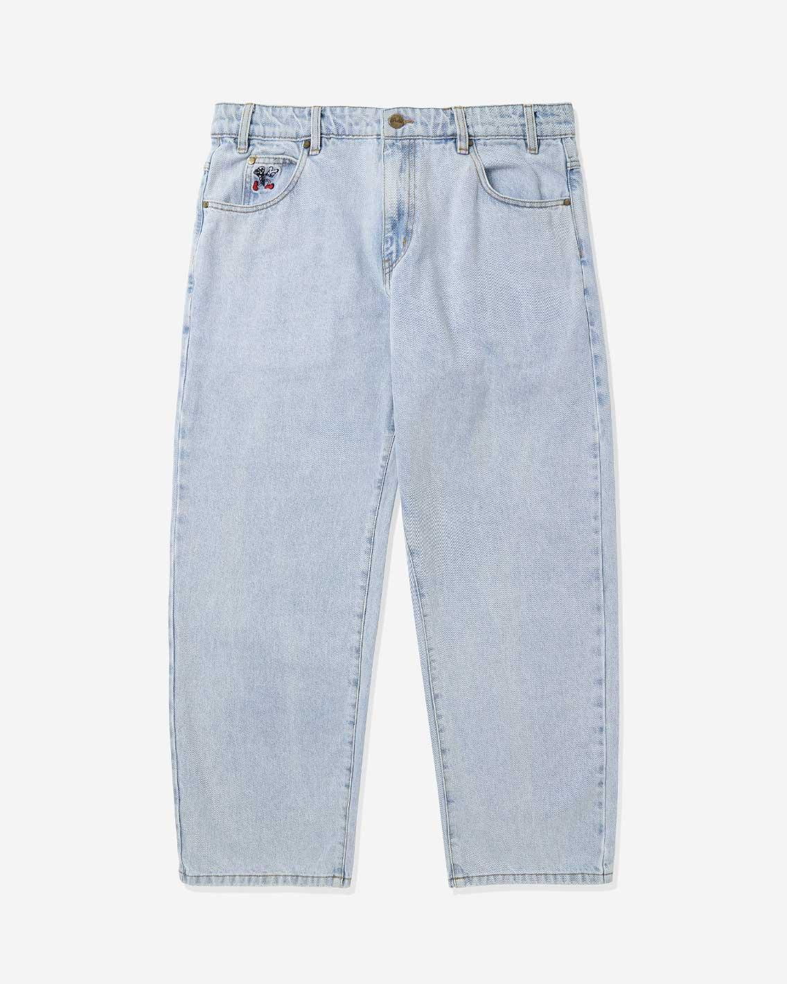 Butter Goods  - Screw Denim Pants - Light Blue Pants Butter Goods   