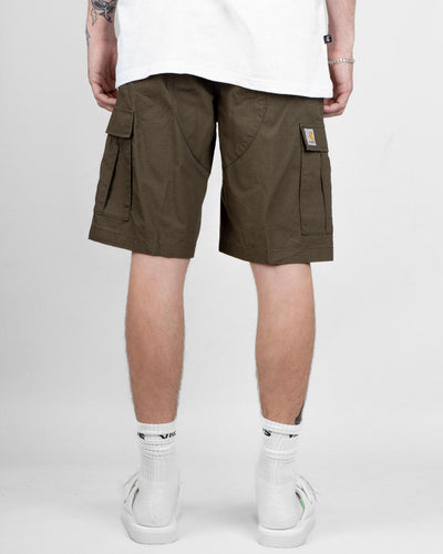 Carhartt WIP - Aviation Short - Cypress Rinsed Shorts Carhartt   