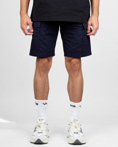 Carhartt - Aviation Short - Navy Rinsed Shorts Carhartt   