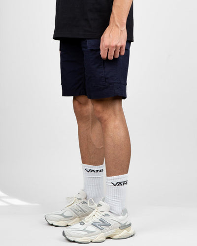 Carhartt - Aviation Short - Navy Rinsed Shorts Carhartt   