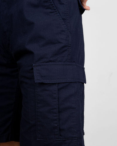 Carhartt - Aviation Short - Navy Rinsed Shorts Carhartt   