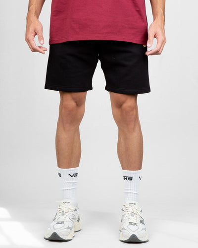 Carhartt - Chase Sweat Short - Black / Gold Shorts Carhartt   