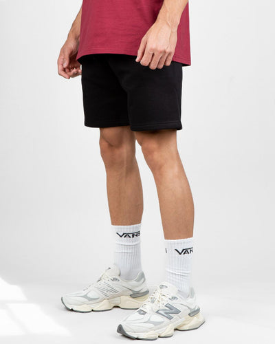 Carhartt - Chase Sweat Short - Black / Gold Shorts Carhartt   