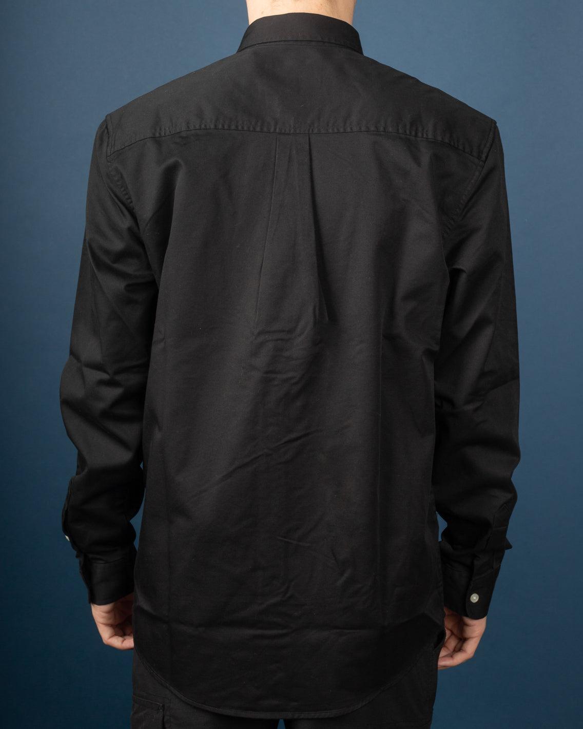 Carhartt - Madison L/S Shirt - Black / White Unclassified Carhartt   