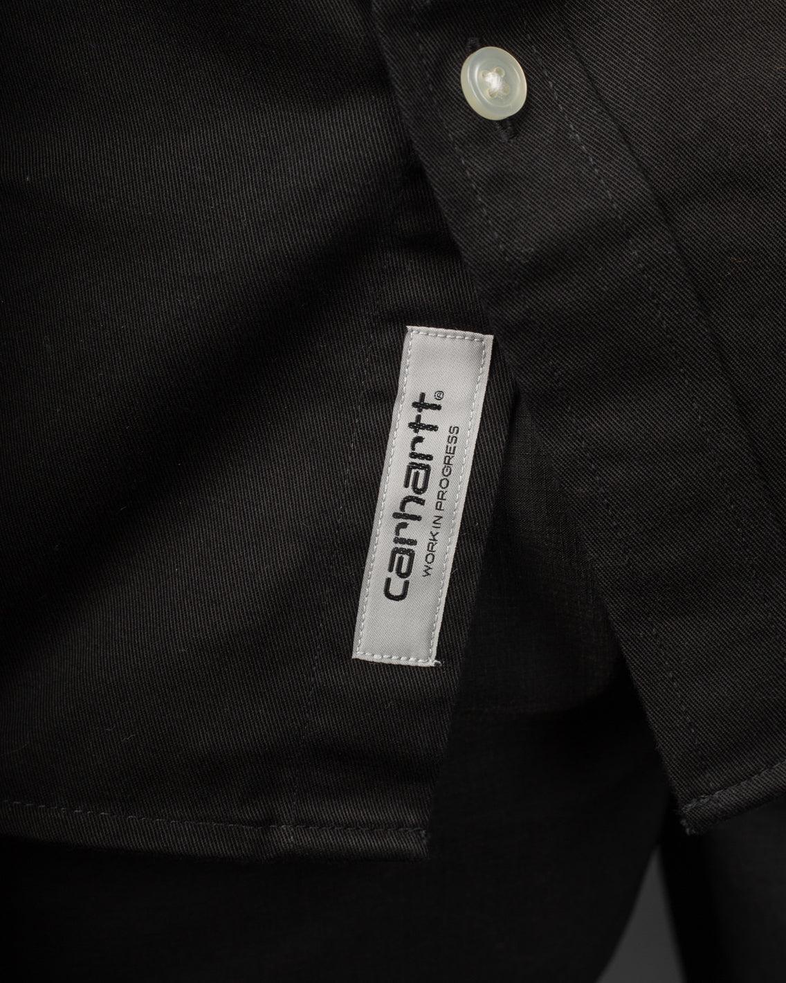 Carhartt - Madison L/S Shirt - Black / White Unclassified Carhartt   
