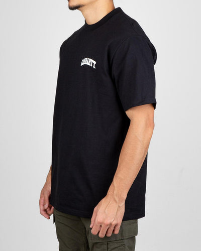 Carhartt - University Script T-Shirt - Black / White T-Shirts Carhartt   