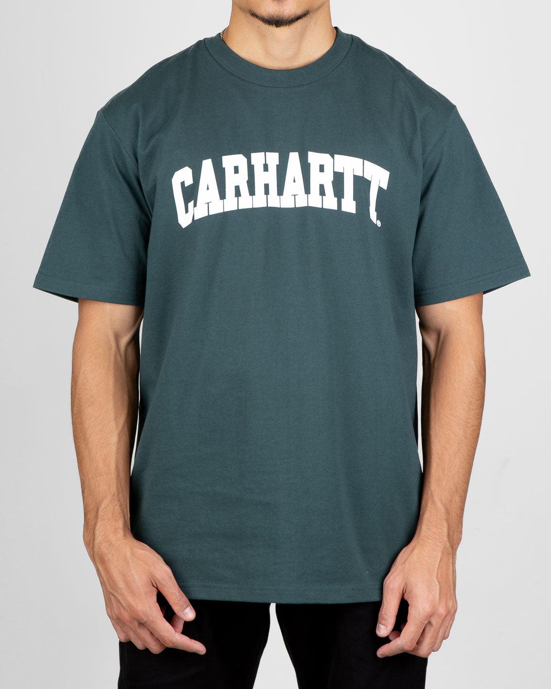 Carhartt - University T-Shirt - Juniper / White T-Shirts Carhartt   