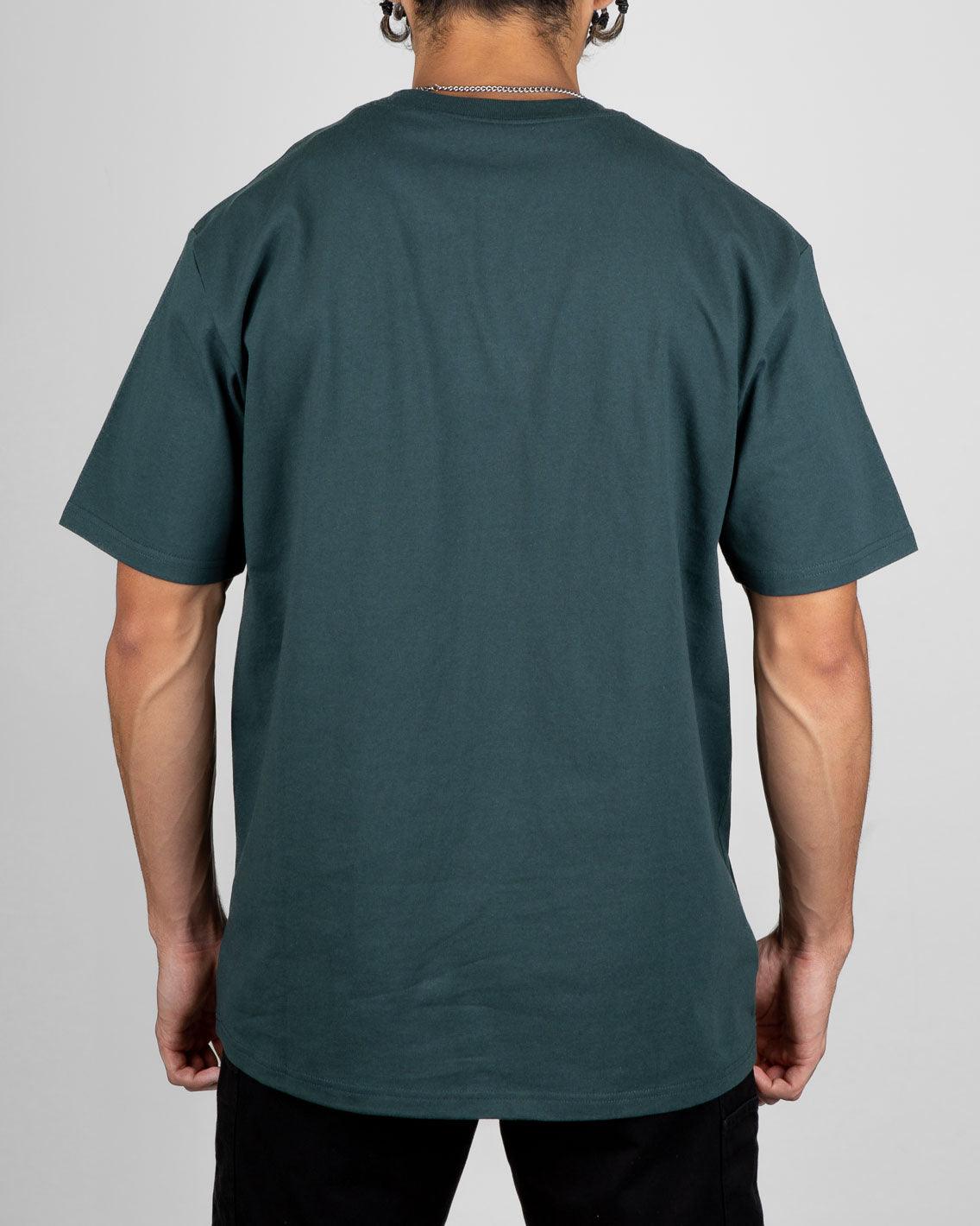 Carhartt - University T-Shirt - Juniper / White T-Shirts Carhartt   