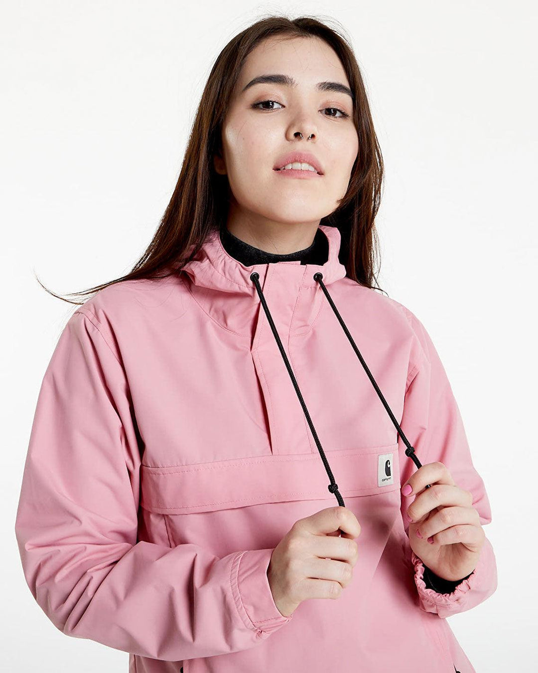 Carhartt Nimbus Pullover Jacket in Rothco Pink FallenFront