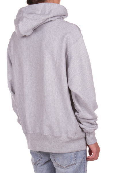 Reverse Weave Pullover Hood - Oxford Grey Champion