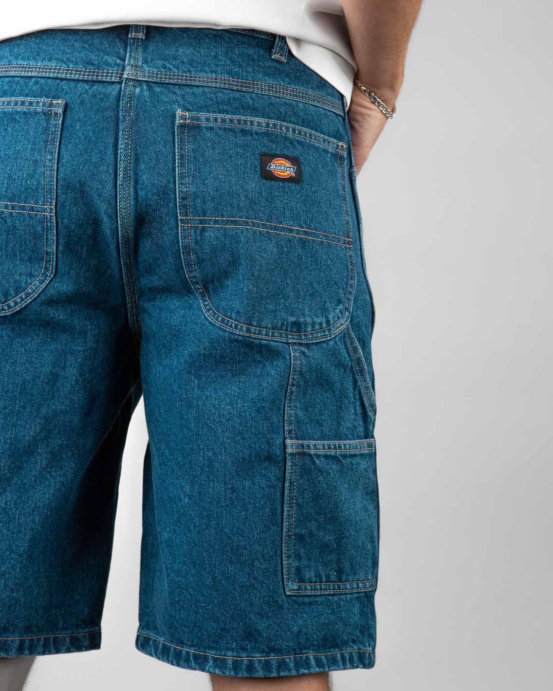 Dickies - 11" Relaxed Fit Carpenter Short - Stone Washed Indigo Shorts Dickies   