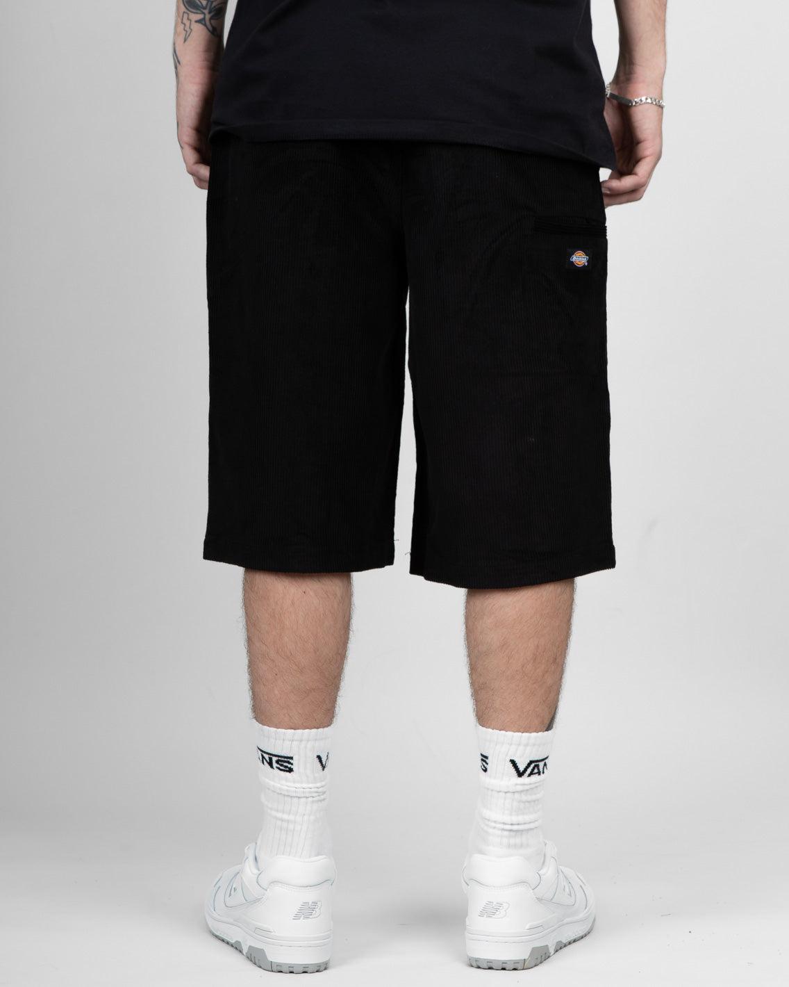 Dickies - 42283 Cord 13" Multi Pocket Shorts - Black Shorts Dickies   