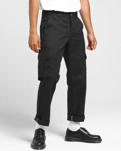 Dickies - 594 Slim Straight Cargo Pant - Black Pants & Chinos Dickies   