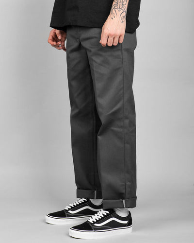 Dickies - 873 Original Fit Work Pants - Charcoal Unclassified Dickies   