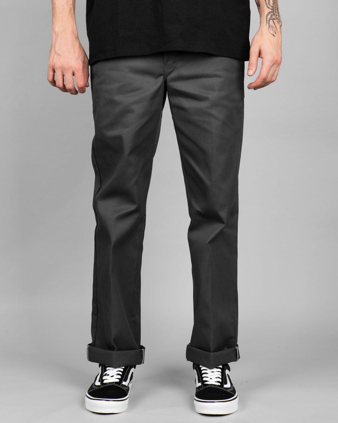 Dickies - 873 Original Fit Work Pants - Charcoal Unclassified Dickies   