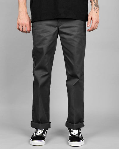 Dickies - 873 Original Fit Work Pants - Charcoal Unclassified Dickies   