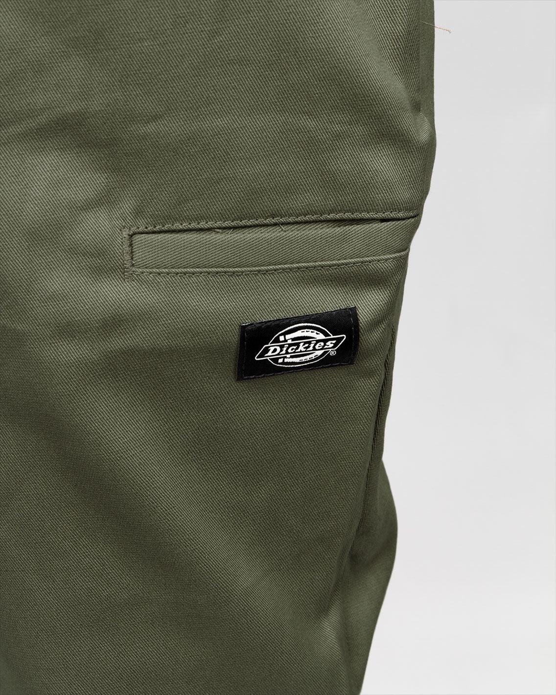 Dickies - 918 Double Knee Slim Fit Workpant - Army Green Pants & Chinos Dickies   
