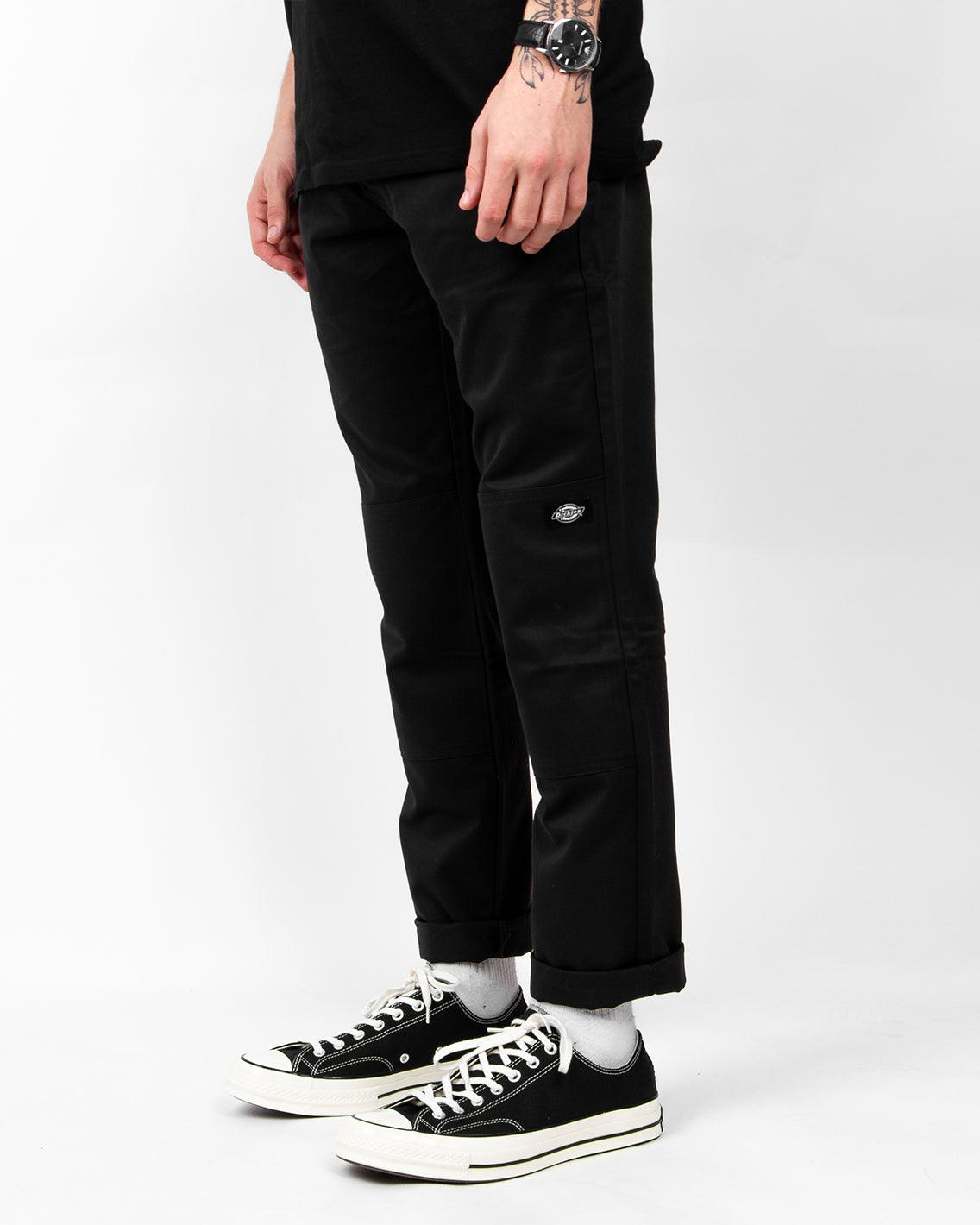 Dickies - 918 Double Knee Slim Fit Workpant - Black Pants Dickies   