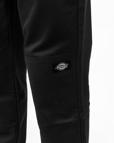 Dickies - 918 Double Knee Slim Fit Workpant - Black Pants Dickies   