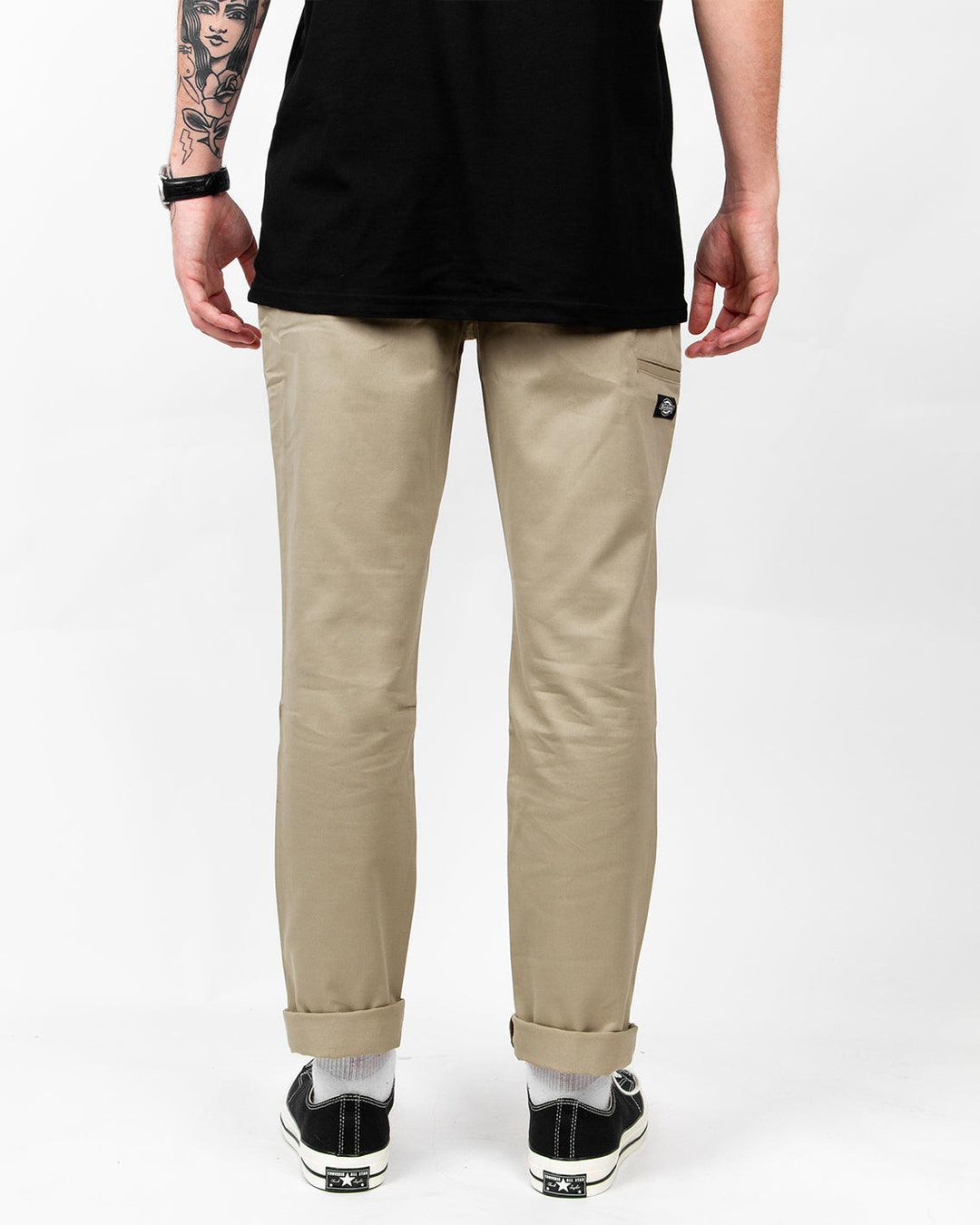 Dickies 918 Double Knee Slim Workpant in Sand | FallenFront