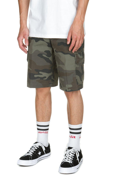 Dickies - Relaxed Fit Rip Stop Short - Moss Black Camo General Dickies   