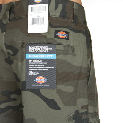 Dickies - Relaxed Fit Rip Stop Short - Moss Black Camo General Dickies   