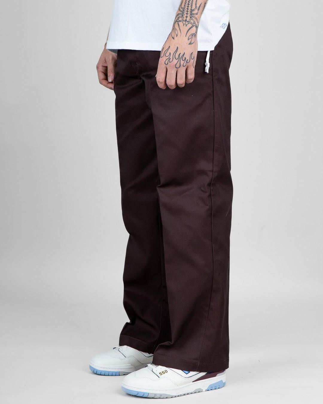 Dickies Super Baggy Loose Work Pant in Brown | FallenFront