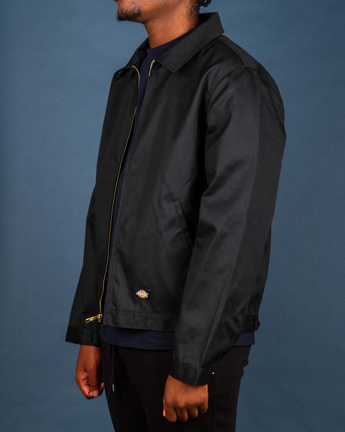Dickies - Unlined Eisenhower Jacket - Black Jackets Dickies   