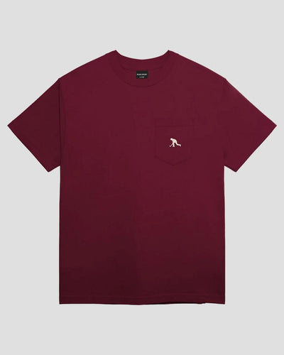 Passport - Bowlo Pocket Tee - Burgundy T-Shirts Passport   