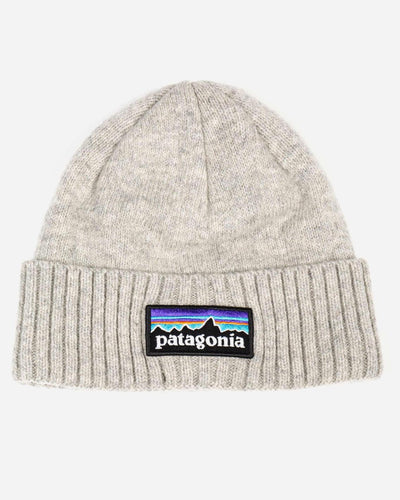 Patagonia - Brodeo Beanie P-6 Logo - Drifter Grey Beanie Patagonia   