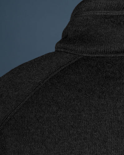 Patagonia - M's Better Sweater 1/4 Zip - Black Crewneck Patagonia   