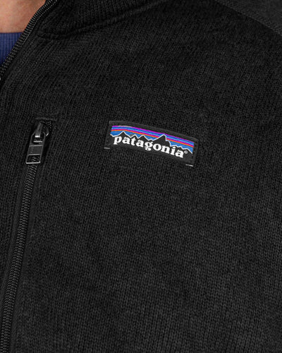 Patagonia - M's Better Sweater 1/4 Zip - Black Crewneck Patagonia   